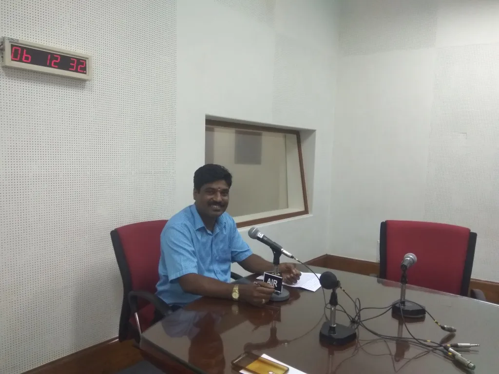 My Talk on All India Radio, Chennai